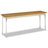 Utility Table, Rectangular, 72w X 18d X 29h, Harvest-putty