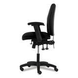 Network Mid-back Task Chair, Supports Up To 250 Lbs., Black Seat-black Back, Black Base
