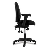 Network Mid-back Task Chair, Supports Up To 250 Lbs., Black Seat-black Back, Black Base