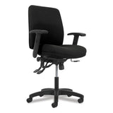 Network Mid-back Task Chair, Supports Up To 250 Lbs., Black Seat-black Back, Black Base