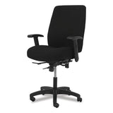 Network High-back Chair, Supports Up To 250 Lbs., Black Seat-black Back, Black Base
