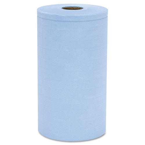 Prism Scrim Reinforced Wipers, 4-ply, 9 3-4 X 275ft Roll, Blue, 6 Rolls-carton