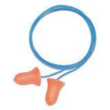 Max-1 D Single-use Earplugs, Cordless, 33nrr, Coral, Ls 500 Refill
