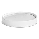 Vented Paper Lids, 8-16oz Cups, White, 25-sleeve, 40 Sleeves-carton