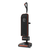 Hvrpwr 40v Cordless Upright Vacuum, 13" Cleaning Path, Black-orange