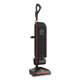 Hvrpwr 40v Cordless Upright Vacuum, 13" Cleaning Path, Black-orange