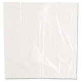 Ice Bucket Liner Bags, 3 Qt, 0.24 Mil, 12" X 12", Clear, 1,000-carton