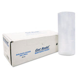 Poly Bun Pan Cover Lid, 21 X 35, 19 Micron, Clear, 200-carton