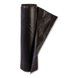 High-density Commercial Can Liners, 16 Gal, 8 Microns, 24" X 33", Black, 1,000-carton