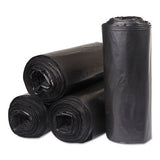 Low-density Commercial Can Liners, 30 Gal, 0.9 Mil, 30" X 36", Black, 200-carton