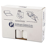 High-density Commercial Can Liners Value Pack, 60 Gal, 12 Microns, 38" X 58", Clear, 200-carton