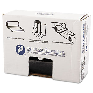 High-density Commercial Can Liners Value Pack, 45 Gal, 19 Microns, 40" X 46", Black, 150-carton