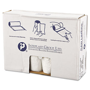 High-density Commercial Can Liners Value Pack, 45 Gal, 11 Microns, 40" X 46", Clear, 250-carton