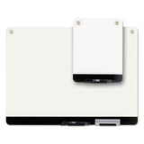 Clarity Glass Personal Dry Erase Boards, Ultra-white Backing, 9 X 12