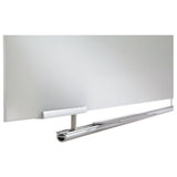 Clarity Glass Dry Erase Boards, Frameless, 48 X 36