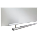 Clarity Glass Dry Erase Boards, Frameless, 60 X 36