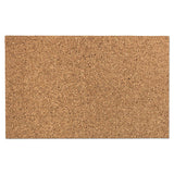 Designer Cork Bulletin Board, 24" X 38", Natural