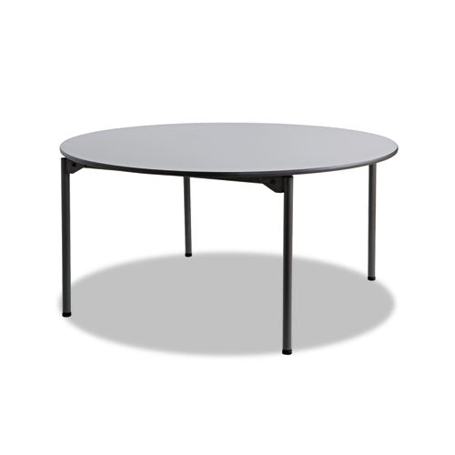 Maxx Legroom Round Folding Table, 60