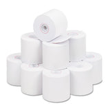 Impact Bond Paper Rolls, 2.25" X 150 Ft, White, 12-pack