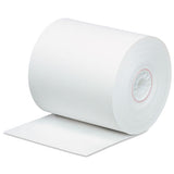Impact Bond Paper Rolls, 0.45" Core, 3" X 165 Ft, White, 50-carton