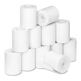 Direct Thermal Printing Thermal Paper Rolls, 2.25" X 80 Ft, White, 12-pack