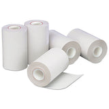 Direct Thermal Printing Paper Rolls, 0.5" Core, 2.25" X 55 Ft, White, 50-carton