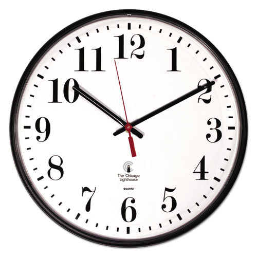 Quartz Slimline Clock, 12.75