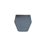 Disposable Urinal Floor Mat, Nonslip, Fresh Blast Scent, 17 1-2 X 20 3-8, Black, 6-carton