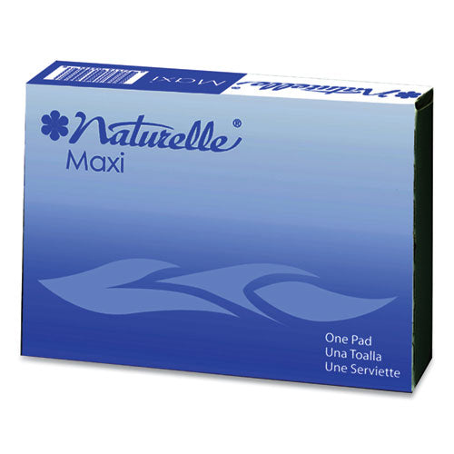 Naturelle Maxi Pads, #4 For Vending Machines, 250 Individually Wrapped-carton