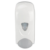 Foam-eeze Bulk Foam Soap Dispenser With Refillable Bottle, 1000 Ml, 4.88" X 4.75" X 11", White-gray