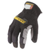 Workforce Glove, Large, Gray-black, Pair