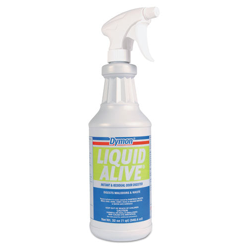 Liquid Alive Odor Digester, 32 Oz Bottle, 12-carton