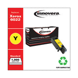 Remanufactured Yellow Toner, Replacement For Xerox 6022 (106r02758), 1,000 Page-yield