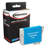 Remanufactured Cyan Ink, Replacement For Epson 127 (t127220), 755 Page-yield