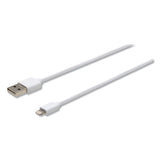 Usb Lightning Cable, 10 Ft, White