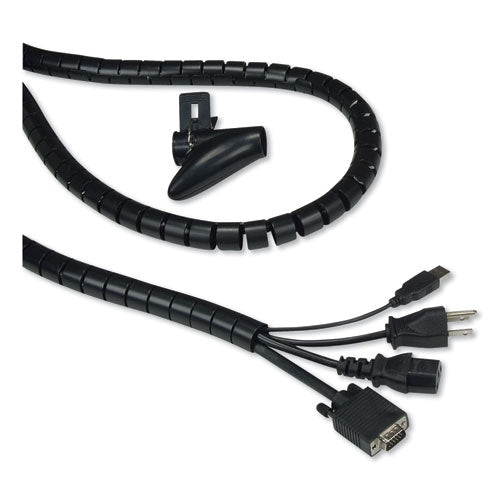 Cable Management Coiled Tube, 0.75