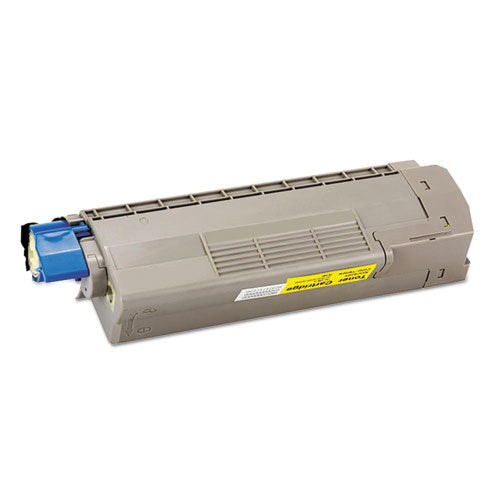 Remanufactured Cyan Toner, Replacement For Oki 44315303, 6,000 Page-yield