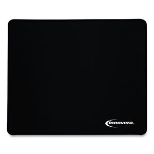 Large Mouse Pad, Nonskid Base, 9 7-8 X 11 7-8 X 1-8, Black