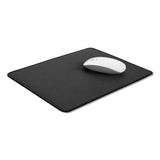 Large Mouse Pad, Nonskid Base, 9 7-8 X 11 7-8 X 1-8, Black