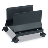 Metal Mobile Cpu Stand, 10.25w X 10.63d X 9.75h, Light Gray