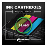 Remanufactured Black High-yield Ink, Replacement For Hp 62xl (c2p05an), 600 Page-yield