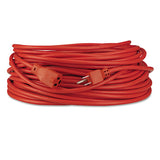 Indoor-outdoor Extension Cord, 100ft, Orange