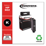 Remanufactured Black Ink, Replacement For Hp 902 (t6l98an), 300 Page-yield