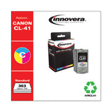 Remanufactured Tri-color Ink, Replacement For Canon Cl-41 (0617b002), 303 Page-yield