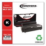 Remanufactured Black Toner, Replacement For Samsung Mlt-d203l, 5,000 Page-yield