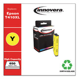 Remanufactured Yellow High-yield Ink, Replacement For Epson T410xl (t410xl420), 650 Page-yield