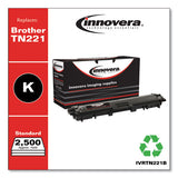 Remanufactured Black Toner, Replacement For Brother Tn221bk, 2,500 Page-yield