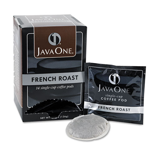 Coffee Pods, French Roast, Single Cup, 14-box