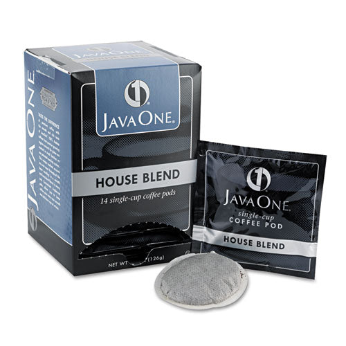 Coffee Pods, House Blend, Single Cup, 14-box
