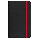 Black Soft Cover Notebook, Wide-legal Rule, Black Cover, 8.25 X 5.75, 71 Sheets